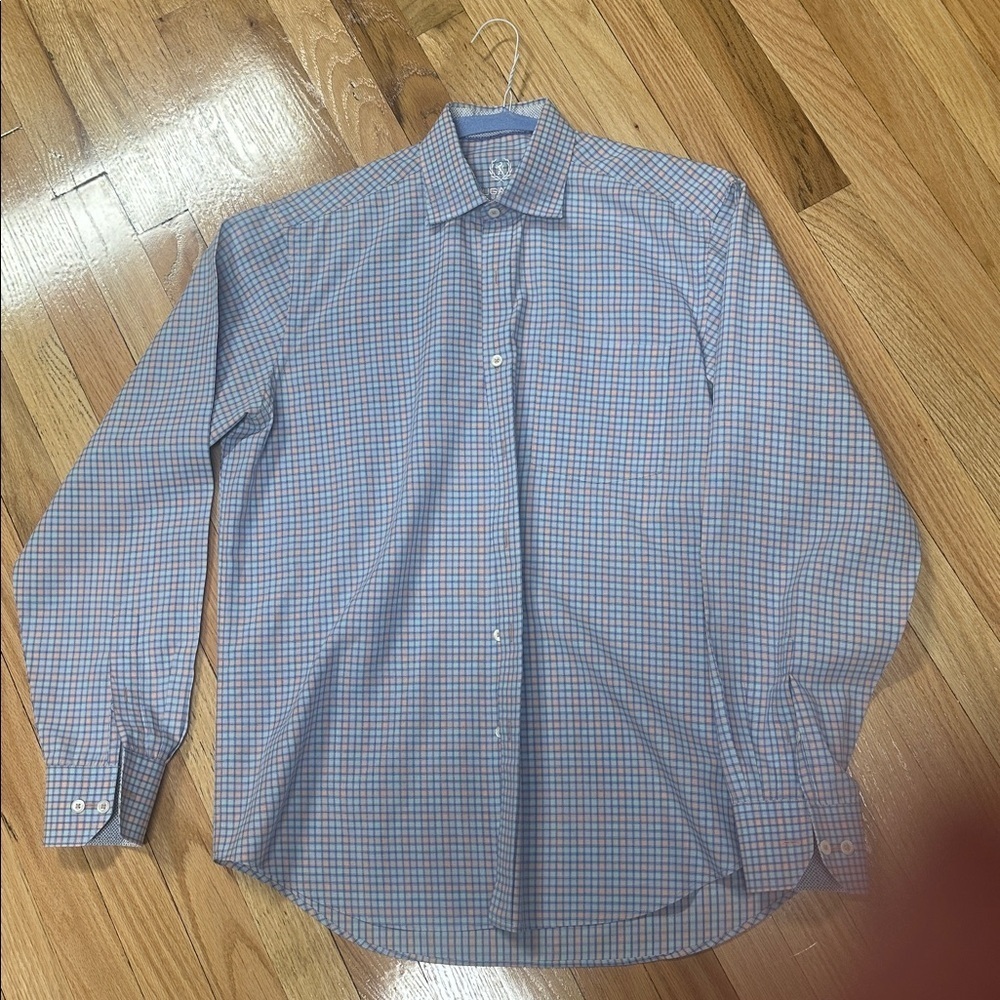 Bugatchi Men's Multicolor Checkered Shirt